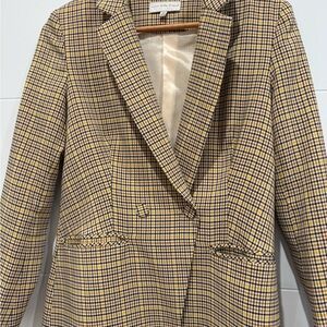 Never fully dressed Plaid classic Blazer and Pants